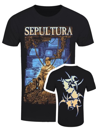 Sepultura chaos men black - sepultura, men's