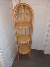 Corner Rattan Shelf Unit Urban