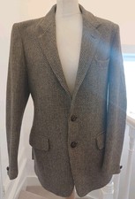 Dunn & Co Harris Tweed Jacket VGC Grey. B307