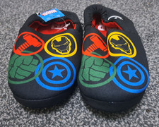 Boys Marvel Avengers Slippers. Kids Shoe Size 13,1,2