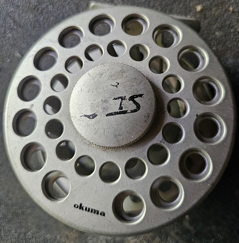 Okuma slv89 fly reel - reel, gray