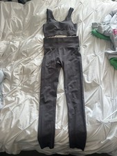 Primark seamless grey gym set