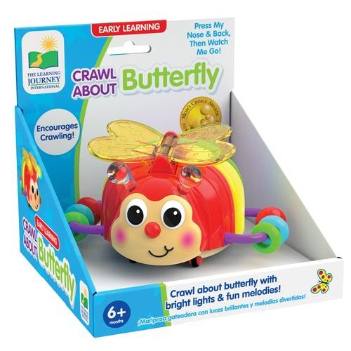 Crawl about butterfly board - butterfly,