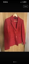 Warp + Welf Ladies Red Wool
