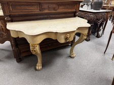 Unusual Georgian Marble Low