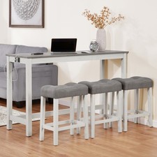4 Piece Bar Table Set Power