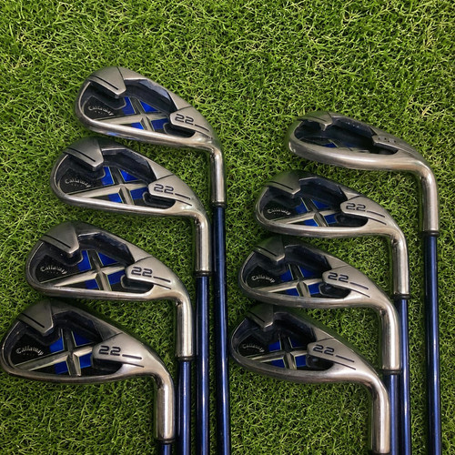 Callaway x22 iron set - callaway, x-22