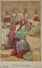 CDV WELSH LADIES AT MARKET