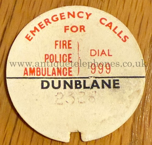 Genuine gpo telephone dial - genuine,