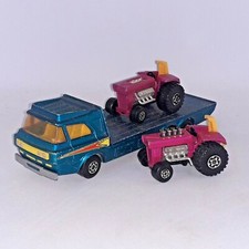 Matchbox Superking K21 Tractor Transporter & Mod Tractors Hod Rod