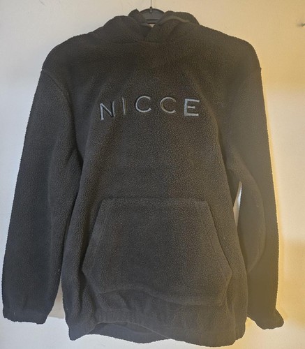 Nicce fleece borg black - fleece, hoodie