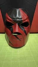 WWE Kane Wearable Mask Wrestling Costume Merch Cena Halloween