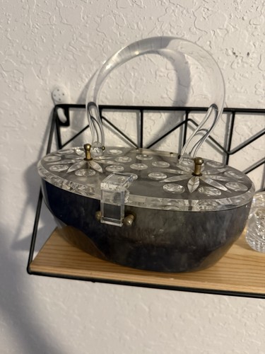 Gilli 1950s vintage lucite box - 1950s,