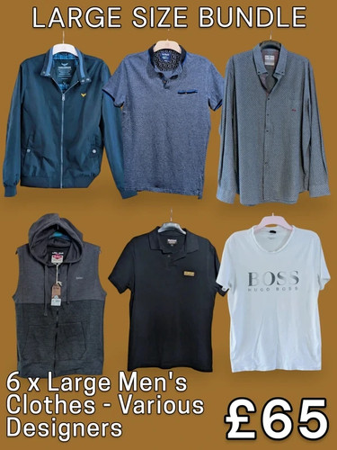 Large men clothes - x, men's