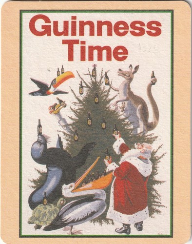Beer mat guinness - mat, (dublin)