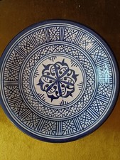 Moroccan Ceramics Wall Plate