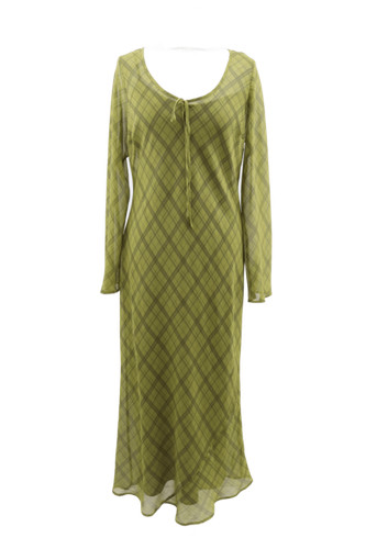 Women dress green mix - m&s, women's