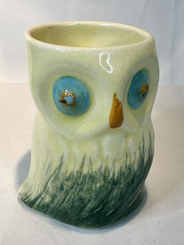 Vintage owl egg cup - owl,