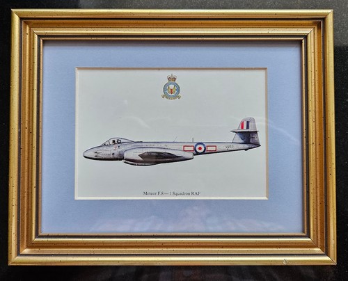 Squadron print postcard - print, size