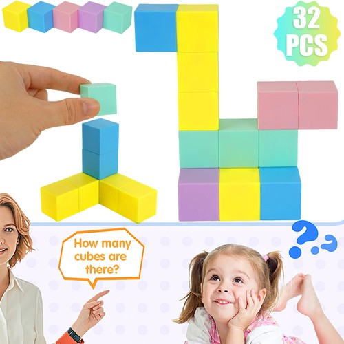 Magnetic building blocks - building, 32