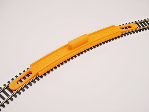 4th radius curve - radius, gauge