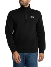 EA7 Men's Chest Logo 1/4 Zip