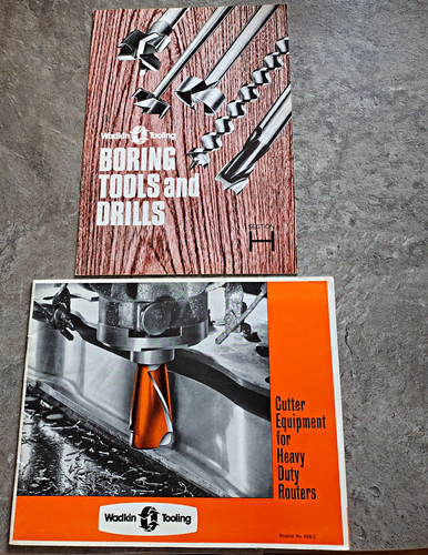 Wadkin tooling boring - wadkin, &