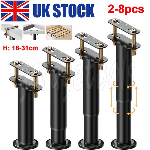 Bed legs adjustable - bed,