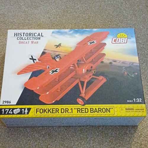 Cobi fokker red baron - cobi, "red
