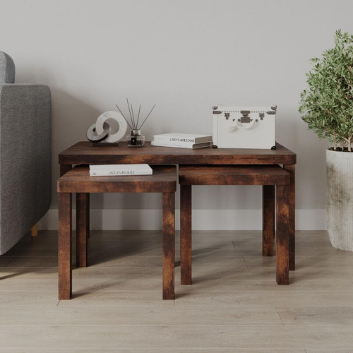 Nesting tables wooden space - tables,