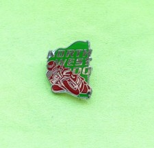 1997 NW200 North West 200 Supporters Club Motorcycle bike badge pin lapel