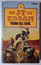 YOUNG OLE DEVIL BY J T EDSON NO 76 IN SERIES PB CORGI BOOK WESTERN 1ST? 1975