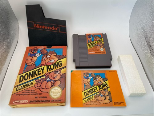 Nintendo nes game donkey kong - game,