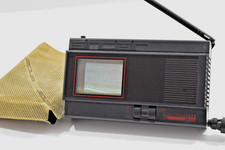 !WORKING! 1984 SINCLAIR POCKET FLAT TV TV80 FTV1 WITH CASE & NEW MAINS ADAPTER