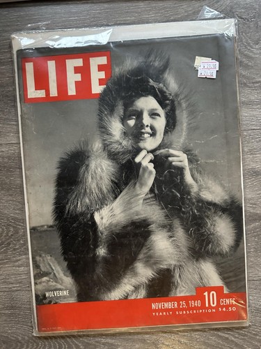 Life magazine november 1940 - november,
