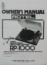Rotel RP-1000 Stereo Semi