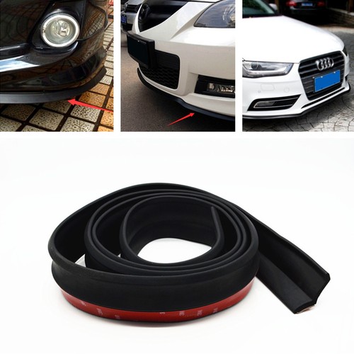 Car front bumper lip splitter - front,