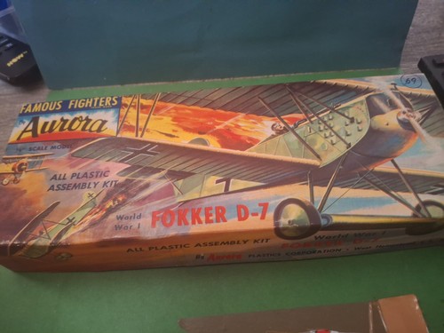 Aurora vintage famous fighters - famous,