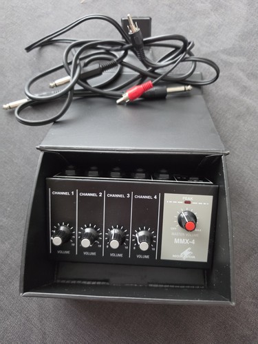 Monacor mmx channel mixer - mmx-4,
