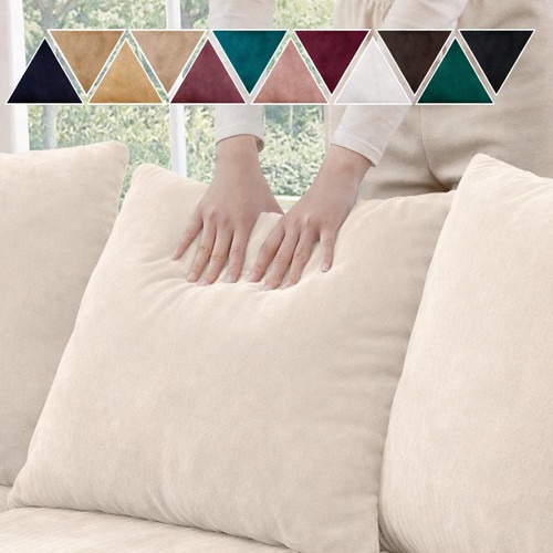 Velvet cushion covers - covers, or