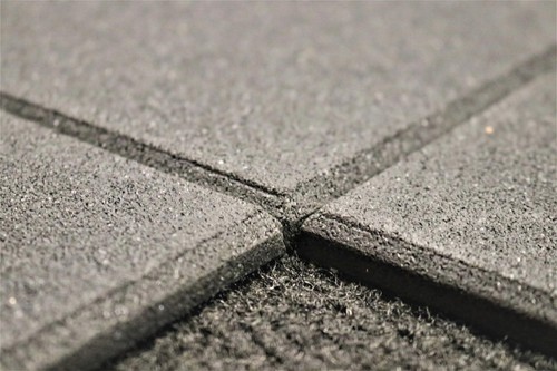 10mm rubber gym tiles - rubber,
