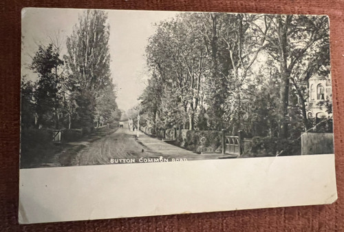 Antique postcard sutton - postcard,