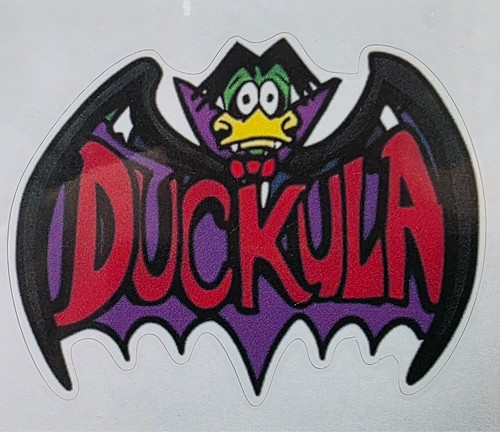 Count duckula sticker - sticker, decal