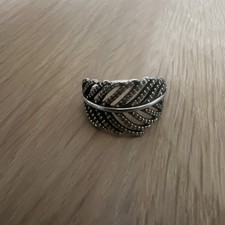 PANDORA FEATHERS RING SIZE 56