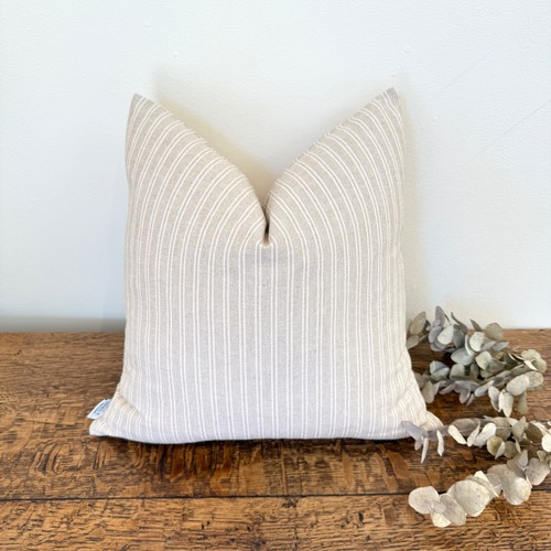 1589 handmade white - handmade, ticking