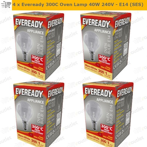 Eveready oven cooker bulb - 4, x