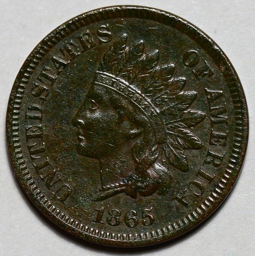 1865 indian head cent - cent, us