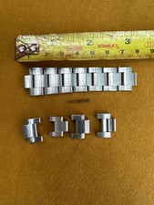 Rolex ladies Oyster stainless steel half strap, links and pin