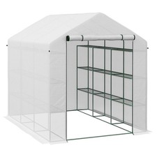 6ft walk in greenhouse - 8,