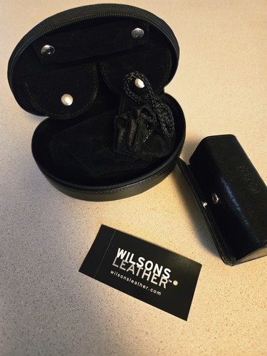 Wilson genuine black leather - wilson's,